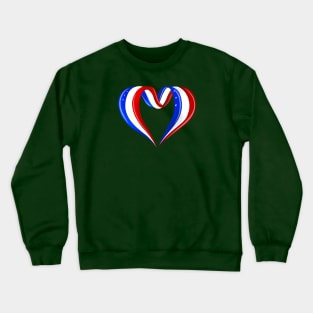 I love U.S.A. AMERICA 2 Crewneck Sweatshirt